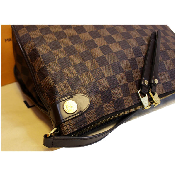 LOUIS VUITTON Duomo Damier Ebene Crossbody Bag Brown