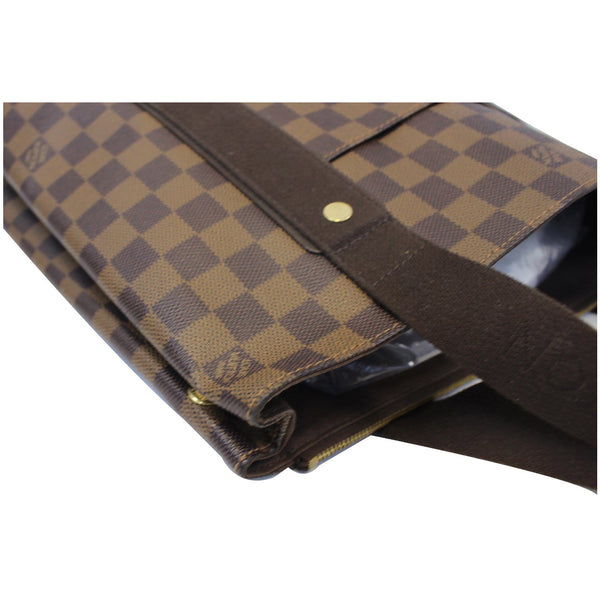 LOUIS VUITTON Cabas Beaubourg Damier Ebene Shoulder Bag Brown