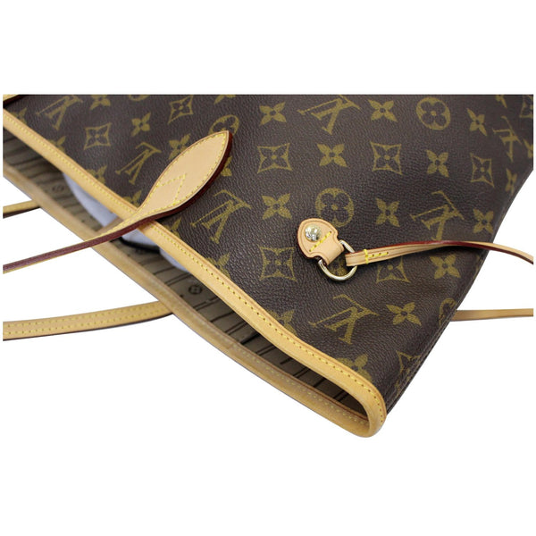 LOUIS VUITTON Neverfull MM Monogram Canvas Tote Bag Brown-US