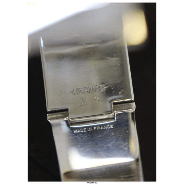 HERMES H Clic Clac Enamel Bracelet Bangle - H bracelet