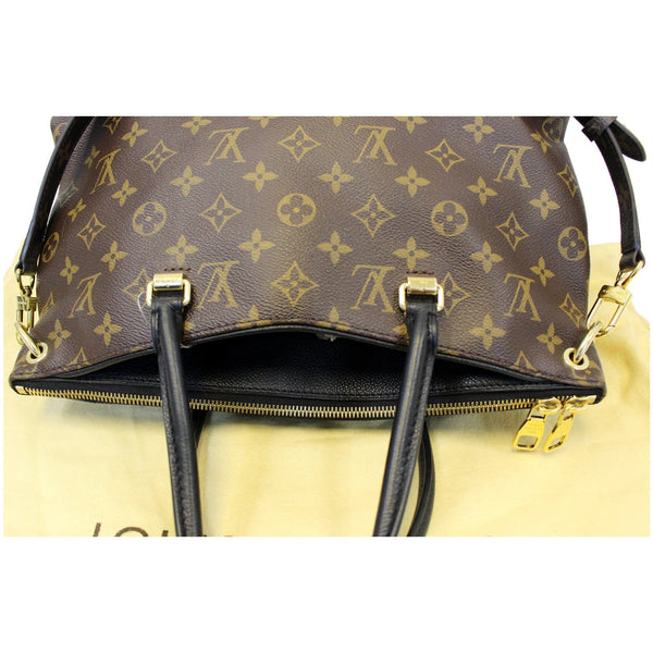 LOUIS VUITTON Pallas Monogram Canvas Shoulder Bag Noir-US