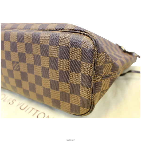 LOUIS VUITTON Neverfull PM Damier Ebene Tote Shoulder Bag-US