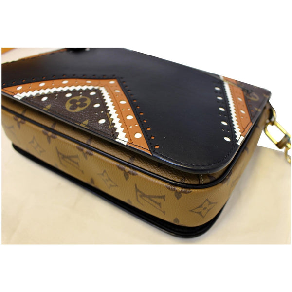 LOUIS VUITTON Metis Pochette Brogue Reverse Monogram Shoulder Bag-US