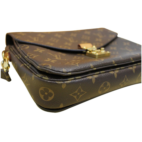 LOUIS VUITTON Metis Pochette Monogram Canvas Crossbody Bag Brown