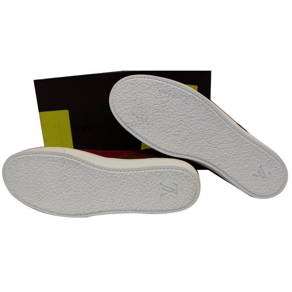 white sole Louis Vuitton Player Sneakers Framboise