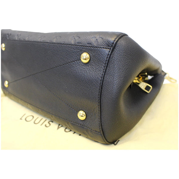 LOUIS VUITTON Montaigne GM Empreinte Leather Shoulder Bag Black-US