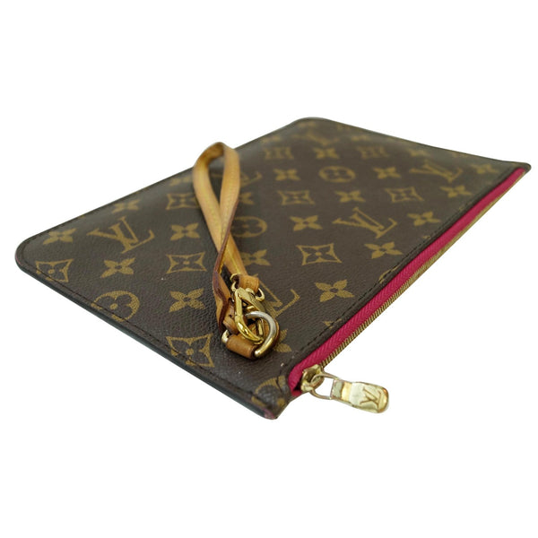 lv wristlet neverfull MM Monogram skin