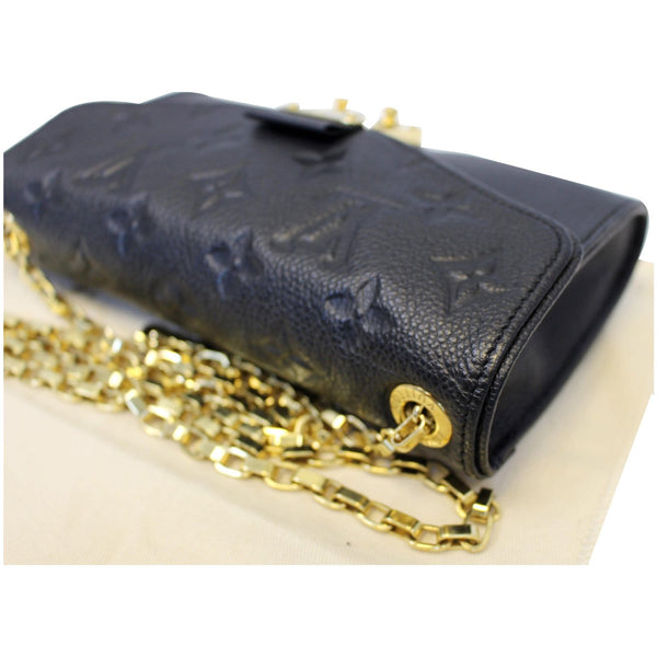 LOUIS VUITTON St Germain Pochette Empreinte Leather Shoulder Bag Black - 15% OFF