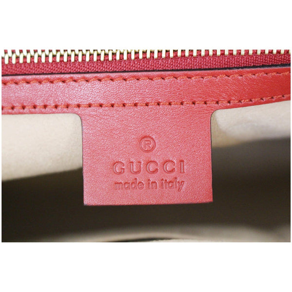 Gucci Shoulder Bag Guccissima Leather - gucci logo