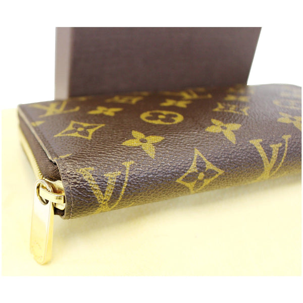 Louis Vuitton Zippy Monogram Canvas Brown Wallet