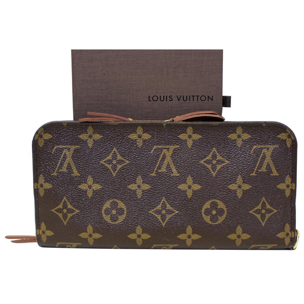 LOUIS VUITTON Insolite Monogram Canvas Wallet Brown