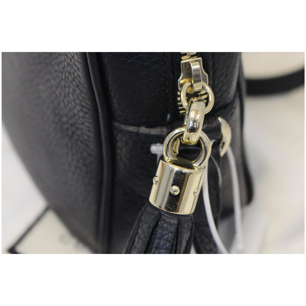 GUCCI Soho Disco Black Leather Crossbody Bag 308364-US