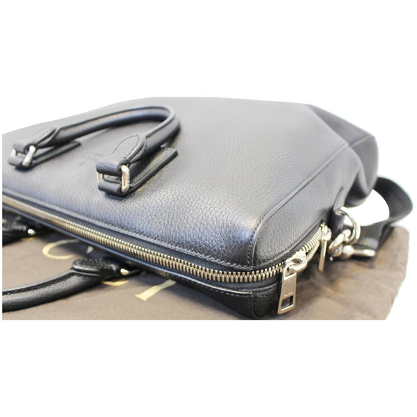 GUCCI Leather Business Briefcase Bag Black 387074-US