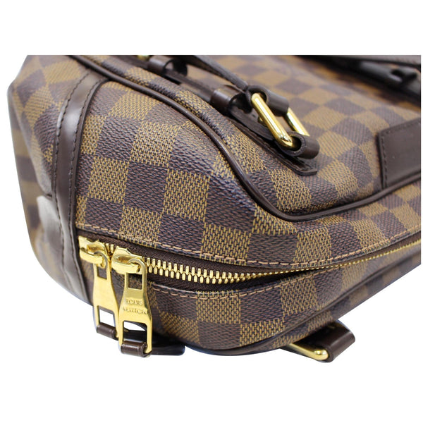 Louis Vuitton Damier - Rivington PM Ebene Shoulder Bag - gold zip