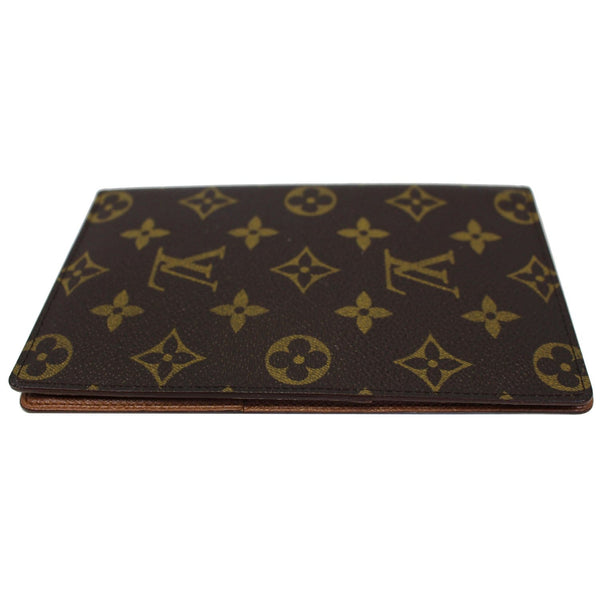 LOUIS VUITTON Monogram Canvas Passport Cover Card Case Brown-US