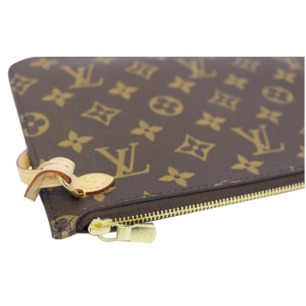 LOUIS VUITTON Pochette Wristlet Pouch Damier Ebene Neverfull MM/GM-US