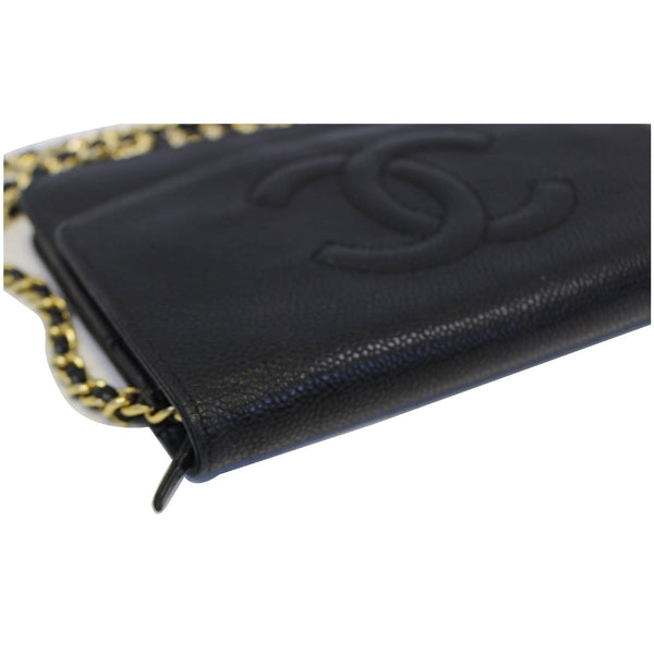 CHANEL Timeless WOC Caviar Leather Clutch Crossbody Bag Black-US
