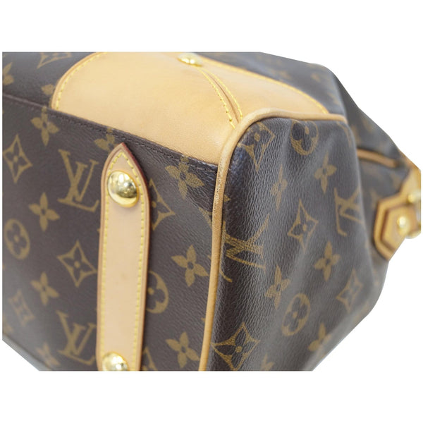 LOUIS VUITTON Retiro GM Monogram Canvas 2 Way Shoulder Bag Brown