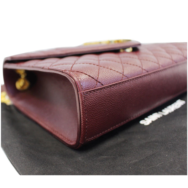 YVES Saint Laurent Envelope Medium Chain Shoulder Bag Burgundy-US