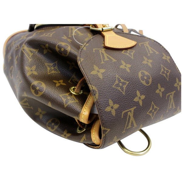 LOUIS VUITTON Montsouris PM Monogram Canvas Backpack Brown