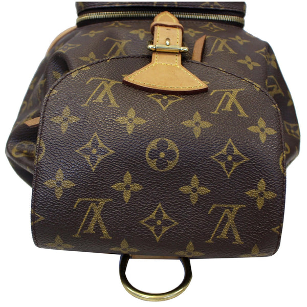LOUIS VUITTON Montsouris MM Monogram Canvas Backpack Bag Brown-US