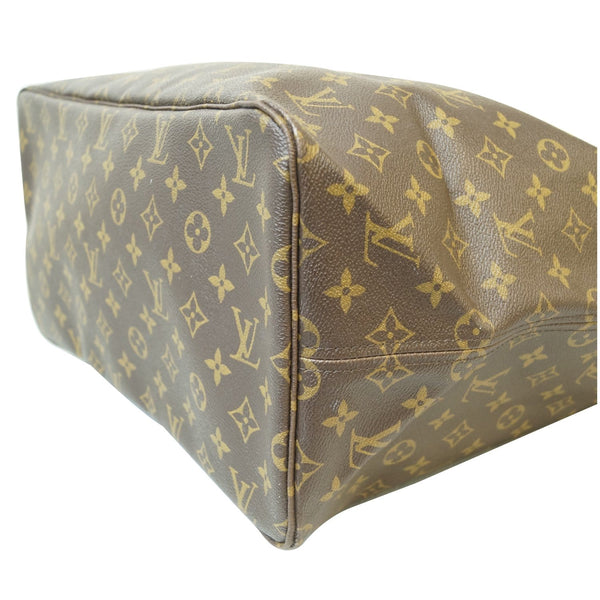 LOUIS VUITTON Neverfull GM Monogram Canvas Shoulder Bag Brown