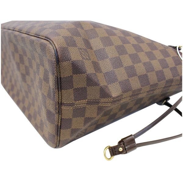 LOUIS VUITTON Neverfull MM Damier Ebene Tote Shoulder Bag-US
