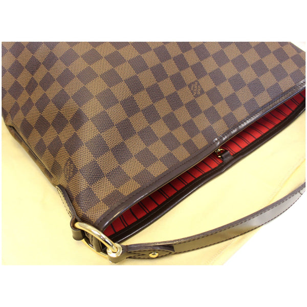 LOUIS VUITTON Delightful MM NM Damier Ebene Hobo Shoulder Bag-US