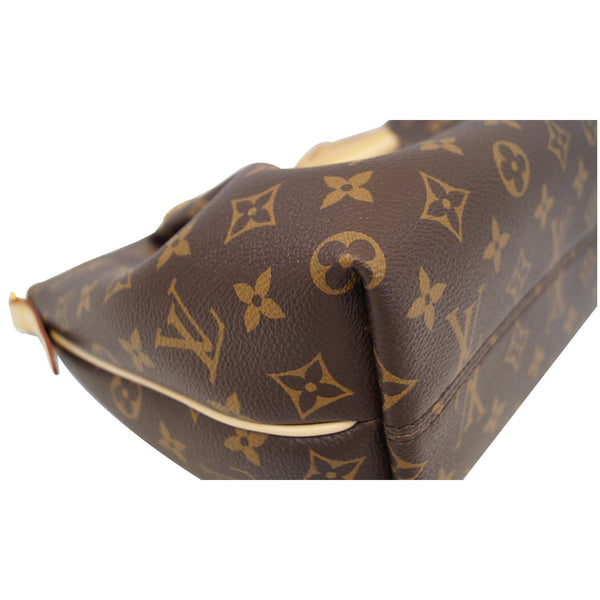 LOUIS VUITTON Turenne PM Monogram Canvas Shoulder Bag Brown