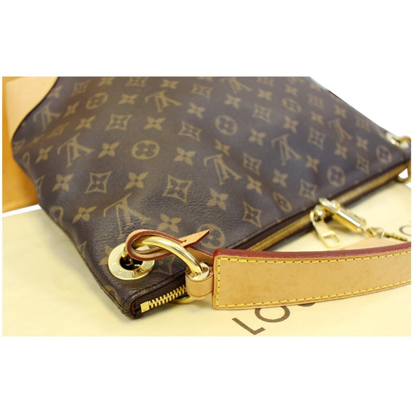 LOUIS VUITTON Berri PM Monogram Canvas Shoulder Bag Brown-US