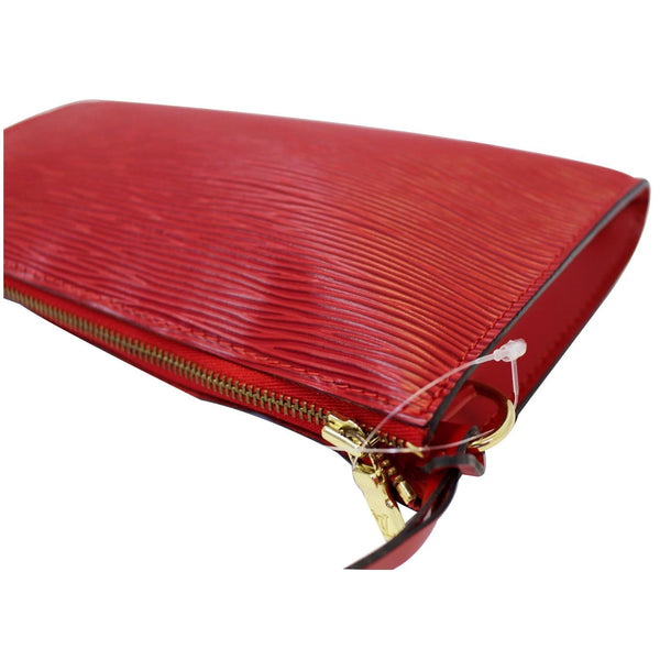 LOUIS VUITTON Epi Leather Red Pochette Accessoires Pouch-US