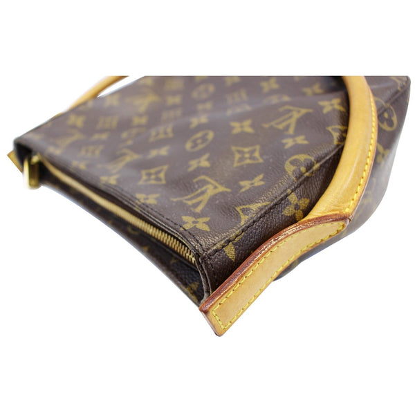 LOUIS VUITTON Looping MM Monogram Canvas Shoulder Bag Brown-US