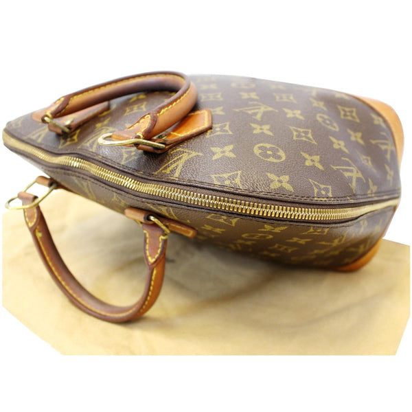 LOUIS VUITTON Alma Monogram Canvas Satchel Bag Brown-US