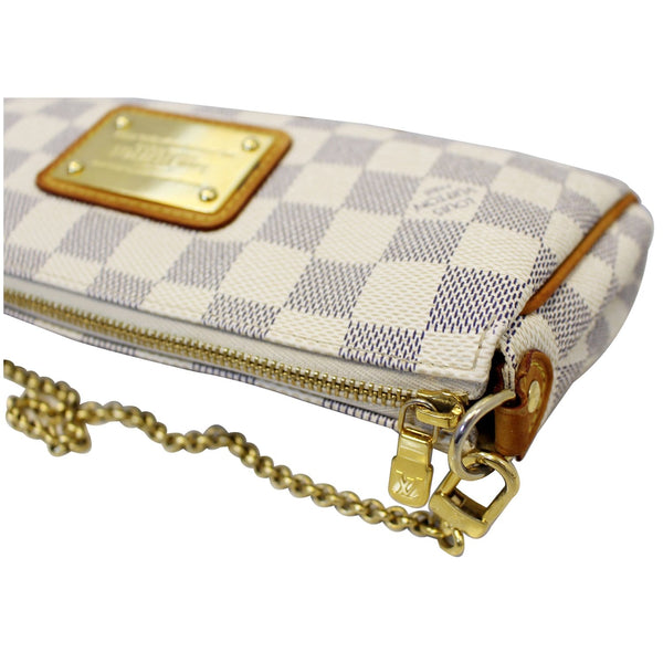 LOUIS VUITTON Damier Azur Eva Clutch Crossbody Bag-US