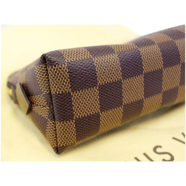LOUIS VUITTON Damier Ebene Pochette Cosmetic Pouch-US