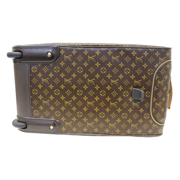 LOUIS VUITTON Eole 60 Monogram Canvas Rolling Luggage Bag Brown-US