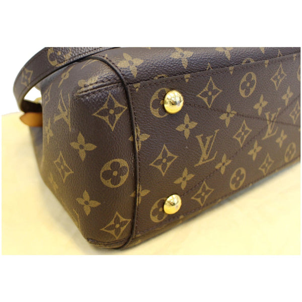 Louis Vuitton Montaigne MM Monogram Canvas Brown Bag