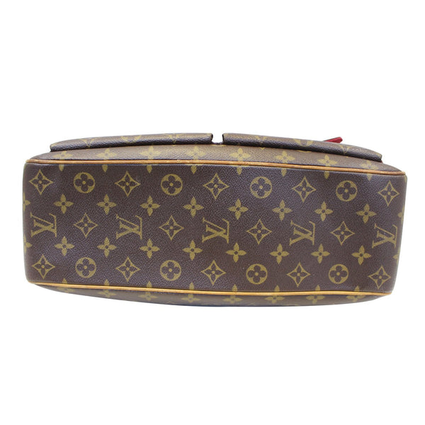LOUIS VUITTON Multipli Cite Monogram Canvas Shoulder Bag Brown