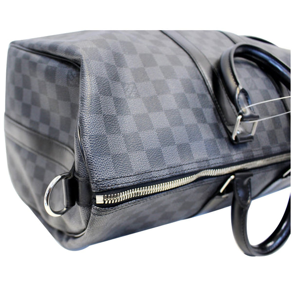 LOUIS VUITTON Keepall 45 Damier Graphite Bandouliere Travel Bag-US