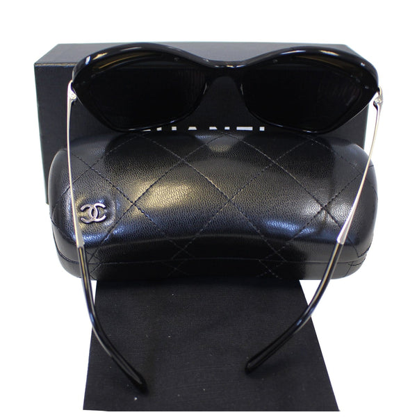 CHANEL Butterfly Runway Sunglasses Black-US