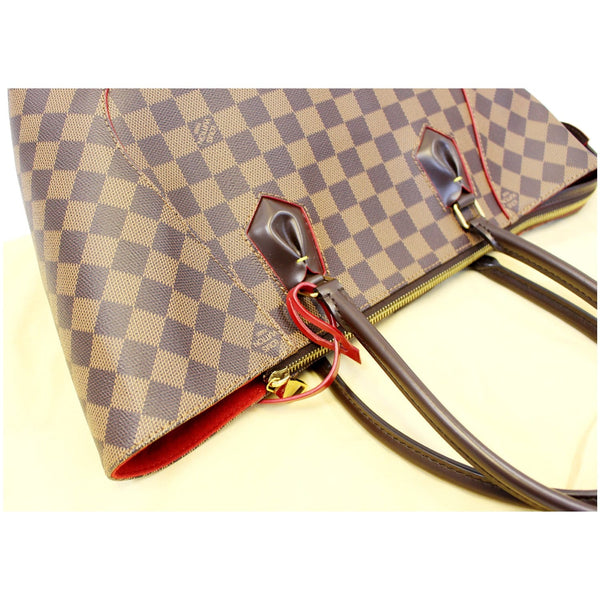 LOUIS VUITTON Caissa MM Damier Ebene Tote Bag-US