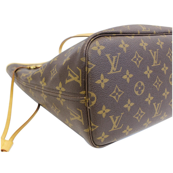 LOUIS VUITTON Monogram Canvas Neverfull MM Brown Tote Bag-US