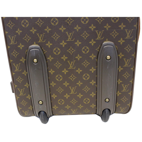 Louis Vuitton Pegase 55 Monogram Canvas Bag wheels