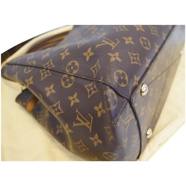 LOUIS VUITTON Montaigne GM Monogram Canvas Shoulder Bag Brown