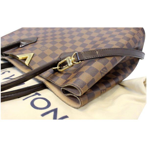 LOUIS VUITTON Kensington Damier Ebene Shoulder bag Brown