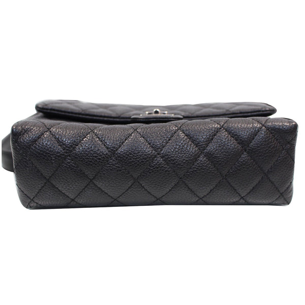 Chanel 2.55 Reissue Flap Grained Leather Waist Belt Bag bottom view