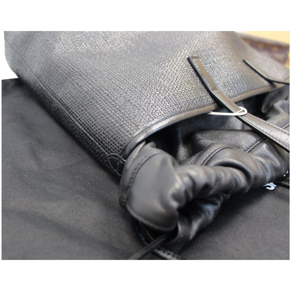 YVES SAINT LAURENT Teddy Canvas/Leather Drawstring Shopping Tote Black - Last Call