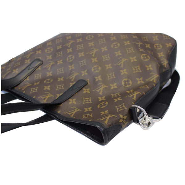 LOUIS VUITTON Davis Monogram Macassar Canvas Tote Shoulder Bag