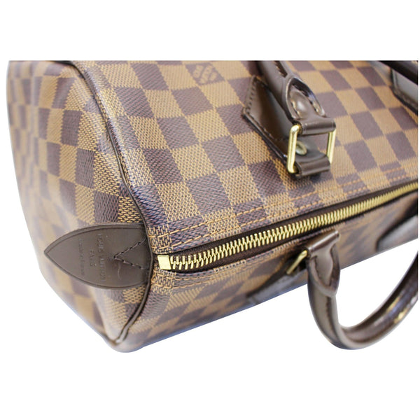 LOUIS VUITTON Speedy 30 Damier Ebene Satchel Handbag-US