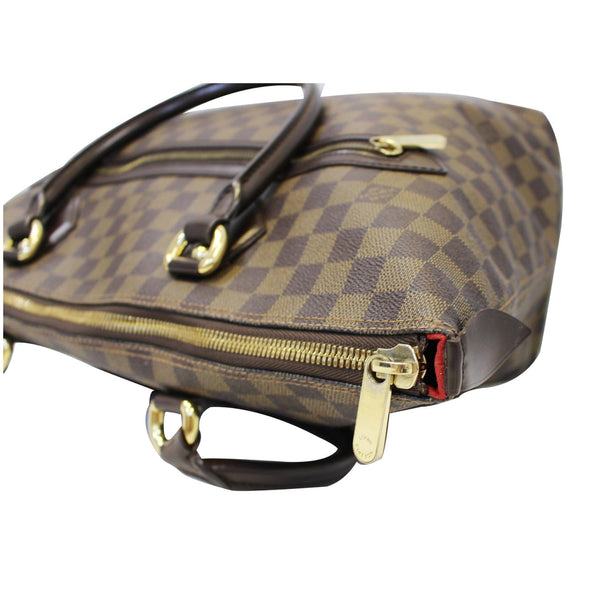 LOUIS VUITTON Saleya GM Damier Ebene Shoulder Handbag Brown